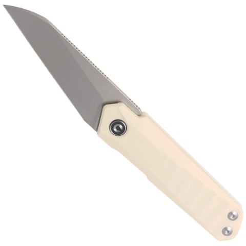 Nóż składany Civivi Ki-V Plus G10 Ivory, Silver Bead Blasted Nitro-V by Ostap Hel (C20005B-2) Civivi by WE Knife
