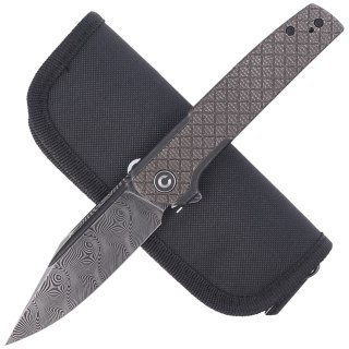 Nóż składany Civivi Knife Cachet Dark Green Micarta, Damascus (C20041B-DS1) Civivi by WE Knife