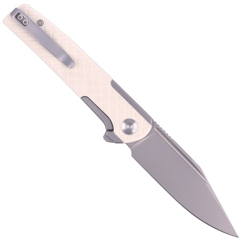 Nóż składany Civivi Knife Cachet Ivory G10, Silver Bead Blasted 14C28N (C20041B-2) Civivi by WE Knife
