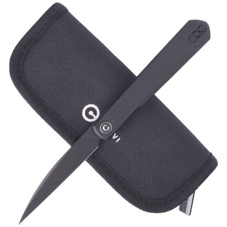 Nóż składany Civivi Knife Clavi Black G10, Black Stonewashed Nitro-V by Ostap Hel (C21019-1) Civivi by WE Knife