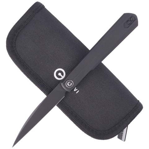 Nóż składany Civivi Knife Clavi Black G10, Black Stonewashed Nitro-V by Ostap Hel (C21019-1) Civivi by WE Knife