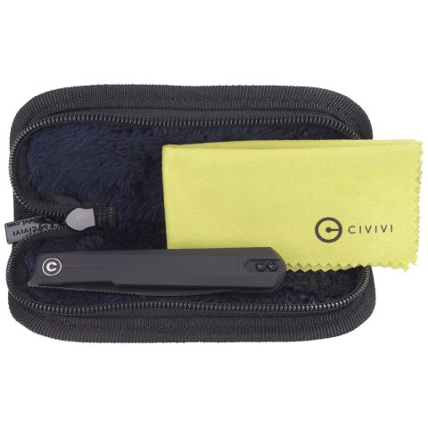 Nóż składany Civivi Knife Clavi Black G10, Black Stonewashed Nitro-V by Ostap Hel (C21019-1) Civivi by WE Knife