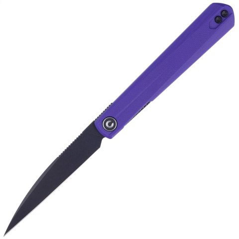 Nóż składany Civivi Knife Clavi Purple G10, Black Stonewashed Nitro-V by Ostap Hel (C21019-2) Civivi by WE Knife