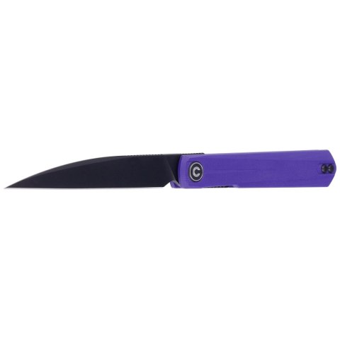 Nóż składany Civivi Knife Clavi Purple G10, Black Stonewashed Nitro-V by Ostap Hel (C21019-2) Civivi by WE Knife