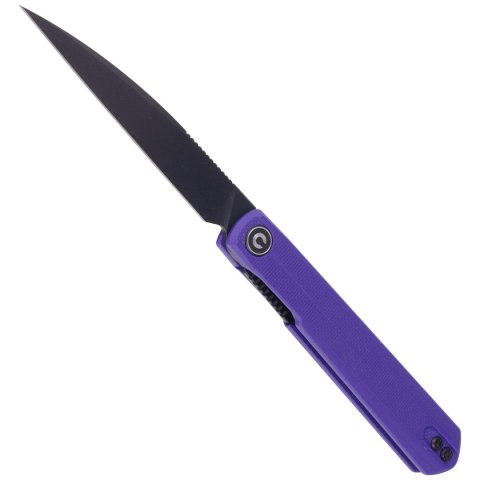 Nóż składany Civivi Knife Clavi Purple G10, Black Stonewashed Nitro-V by Ostap Hel (C21019-2) Civivi by WE Knife