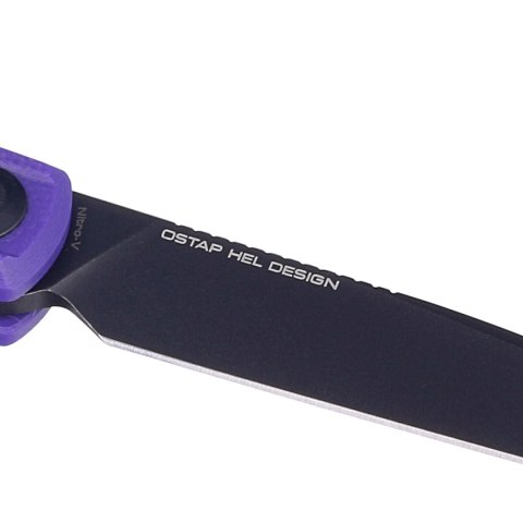 Nóż składany Civivi Knife Clavi Purple G10, Black Stonewashed Nitro-V by Ostap Hel (C21019-2) Civivi by WE Knife
