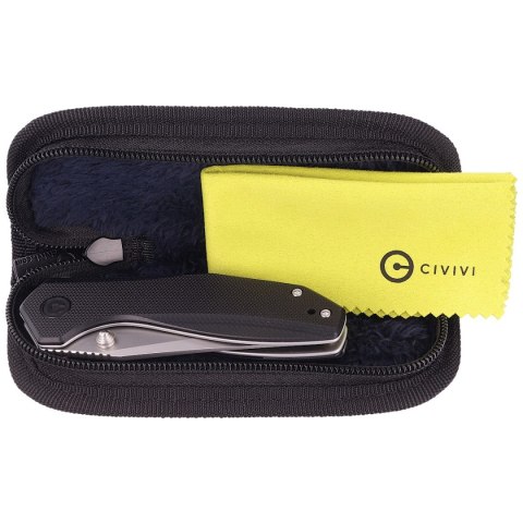 Nóż składany Civivi ODD 22 Black G10, Silver Bead Blasted 14C28N by Tuffknives (C21032-1) Civivi by WE Knife