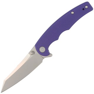 Nóż składany Civivi P87 G10 Purple, Silver Bead Blasted Nitro-V by Kaila Cumings (C21043-2) Civivi by WE Knife