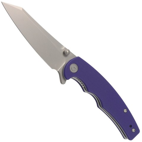 Nóż składany Civivi P87 G10 Purple, Silver Bead Blasted Nitro-V by Kaila Cumings (C21043-2) Civivi by WE Knife