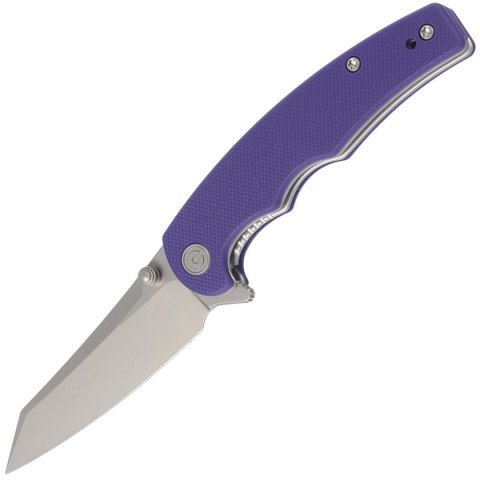 Nóż składany Civivi P87 G10 Purple, Silver Bead Blasted Nitro-V by Kaila Cumings (C21043-2) Civivi by WE Knife
