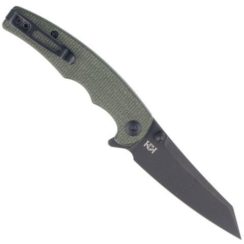 Nóż składany Civivi P87 Micarta Green, Black Stonewashed Nitro-V by Kaila Cumings (C21043-3) Civivi by WE Knife