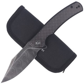 Nóż składany Civivi Sinisys Black G10, Black Hand Rubbed Damascus (C20039-DS1) Civivi by WE Knife