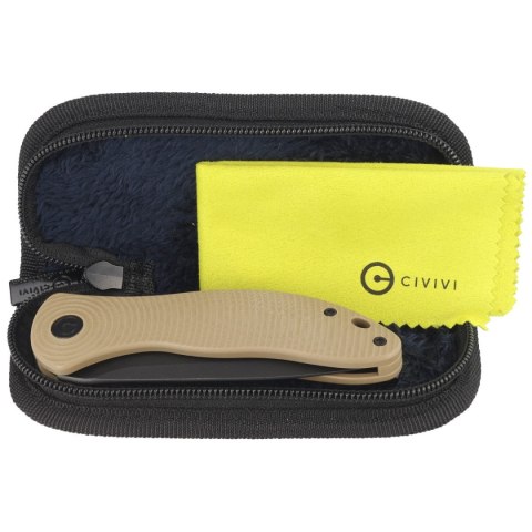 Nóż składany Civivi Synergy3 Tan G10, Black Stonewashed Nitro-V by Jim O'Young (C20075D-2) Civivi by WE Knife
