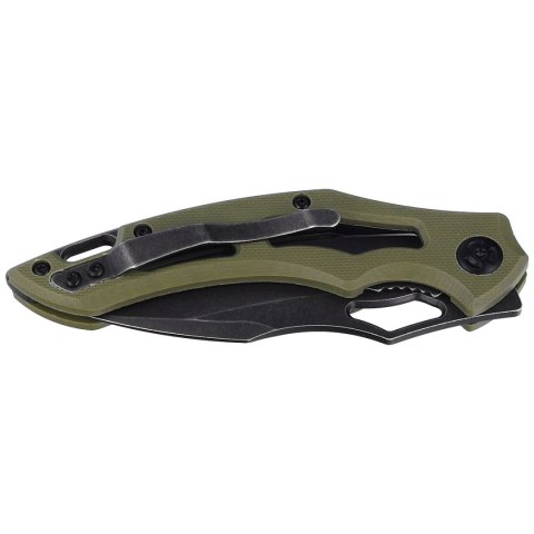 Nóż składany FoxEdge Sparrow OD Green G10, Stone Washed PVD by Denis Simonutti (FE-033) FOX