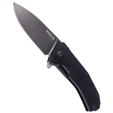 Nóż składany LionSteel KUR Black G10, Black Stonewashed Sleipner by Molletta (KUR BBK) LionSteel