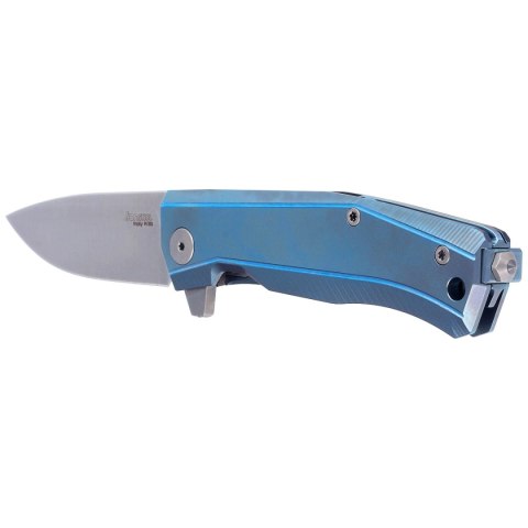 Nóż składany LionSteel Myto Blue Titanium, Satin M390 by Molletta (MT01 BL) LionSteel