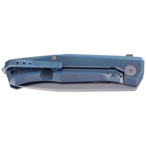 Nóż składany LionSteel Myto Blue Titanium, Satin M390 by Molletta (MT01 BL) LionSteel