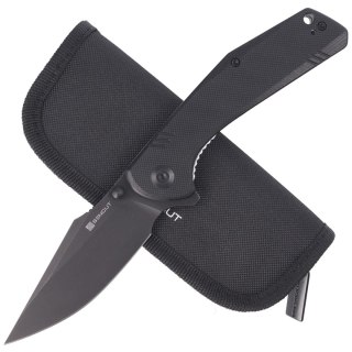 Nóż składany Sencut Actium Black G10, Black Stonewashed D2 (SA02C) Sencut by We Knife