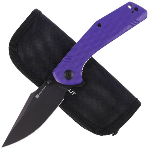 Nóż składany Sencut Actium Purple G10, Black Stonewashed D2 (SA02D) Sencut by We Knife