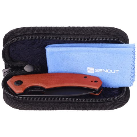 Nóż składany Sencut Acumen Burgundy G10, Black Stonewashed 9Cr18MoV (SA06B) Sencut by We Knife