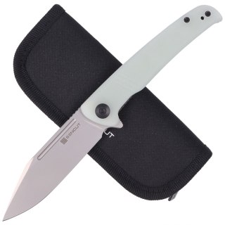 Nóż składany Sencut Brazoria Natural G10, Silver Bead Blasted D2 (SA12B) Sencut by We Knife