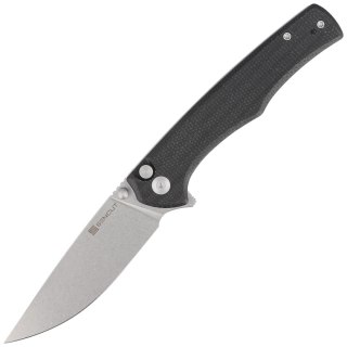 Nóż składany Sencut Crowley Black Micarta, Stonewashed D2 (S21012-2) Sencut by We Knife