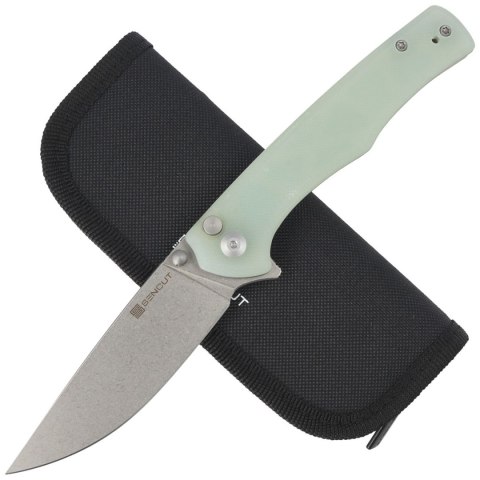 Nóż składany Sencut Crowley Natural G10, Stonewashed D2 (S21012-1) Sencut by We Knife