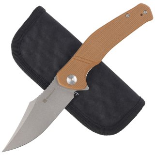 Nóż składany Sencut Episode Brown Micarta, Stonewashed 9Cr18MoV (SA04D) Sencut by We Knife
