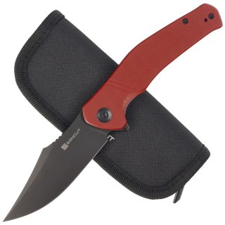 Nóż składany Sencut Episode Burgundy G10, Black Stonewashed 9Cr18MoV (SA04A) Sencut by We Knife