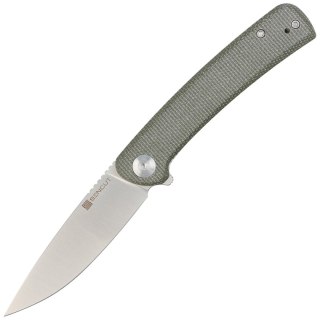 Nóż składany Sencut Neches Green Micarta, Satin 10Cr15CoMoV (SA09C) Sencut by We Knife