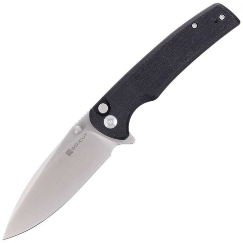 Nóż składany Sencut Sachse Black Micarta, Satin 9Cr18MoV (S21007-1) Sencut by We Knife