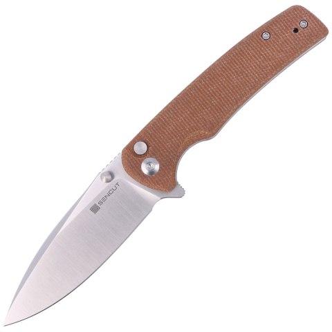 Nóż składany Sencut Sachse Brown Micarta, Satin 9Cr18MoV (S21007-3) Sencut by We Knife