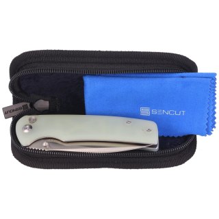 Nóż składany Sencut Sachse Natural G10, Satin 9Cr18MoV (S21007-4) Sencut by We Knife