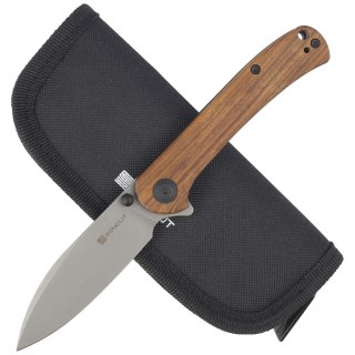 Nóż składany Sencut Scepter Cuibourtia Wood, Gray Stonewashed 9Cr18MoV (SA03H) Sencut by We Knife