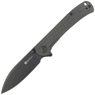 Nóż składany Sencut Scepter Dark Green Micarta, Black Stonewashed 9Cr18MoV (SA03G) Sencut by We Knife