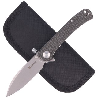 Nóż składany Sencut Scepter Dark Green Micarta, Stonewashed 9Cr18MoV (SA03F) Sencut by We Knife