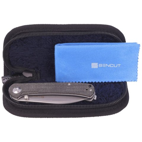 Nóż składany Sencut Scepter Dark Green Micarta, Stonewashed 9Cr18MoV (SA03F) Sencut by We Knife