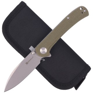 Nóż składany Sencut Scepter Olive Micarta, Stonewashed 9Cr18MoV (SA03E) Sencut by We Knife