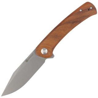 Nóż składany Sencut Snap Cuibourtia Wood, Gray Stonewashed 9Cr18MoV (SA05D-V1) Sencut by We Knife