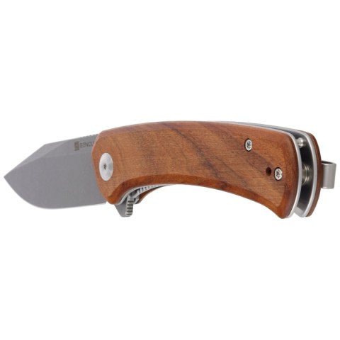 Nóż składany Sencut Snap Cuibourtia Wood, Gray Stonewashed 9Cr18MoV (SA05D-V1) Sencut by We Knife