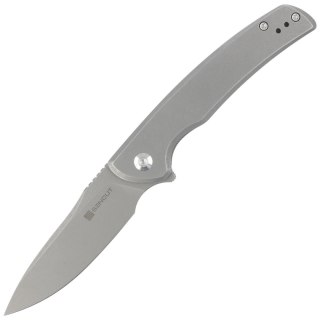 Nóż składany Sencut Tynan Gray Stonewashed Steel, Gray Stonewashed 10Cr15CoMoV (SA10B) Sencut by We Knife