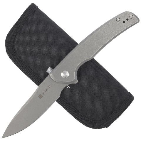 Nóż składany Sencut Tynan Gray Stonewashed Steel, Gray Stonewashed 10Cr15CoMoV (SA10B) Sencut by We Knife