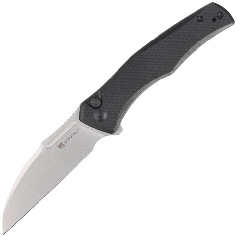Nóż składany Sencut Watauga Black G10, Stonewashed D2 (S21011-1) Sencut by We Knife