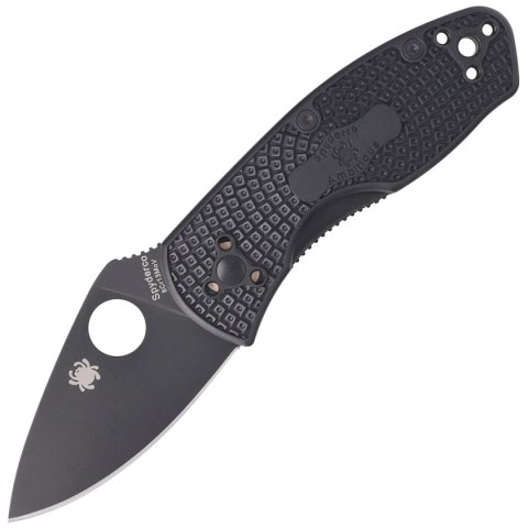 Nóż składany Spyderco Ambitious Black FRN, Black Blade 8Cr13MoV (C148PBBK) Spyderco Inc.