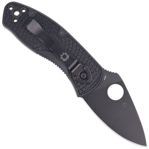 Nóż składany Spyderco Ambitious Black FRN, Black Blade 8Cr13MoV (C148PBBK) Spyderco Inc.