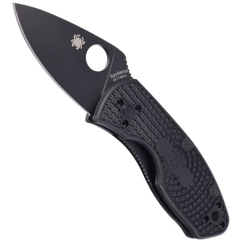 Nóż składany Spyderco Ambitious Black FRN, Black Blade 8Cr13MoV (C148PBBK) Spyderco Inc.