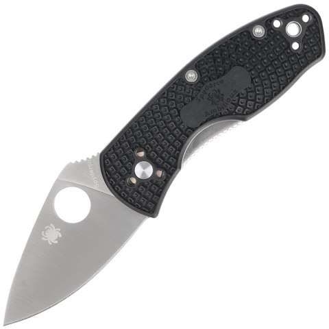 Nóż składany Spyderco Ambitious Black FRN, Plain 8Cr13MoV (C148PBK) Spyderco Inc.