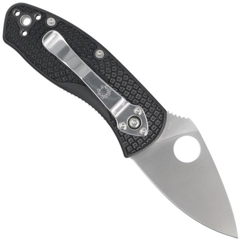 Nóż składany Spyderco Ambitious Black FRN, Plain 8Cr13MoV (C148PBK) Spyderco Inc.