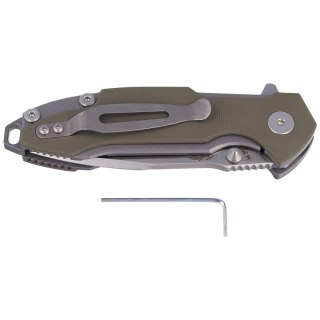 Nóż składany Viper Storm Green G10, Satin M390 by Rick Hinderer (V5954GG) Viper by Tecnocut