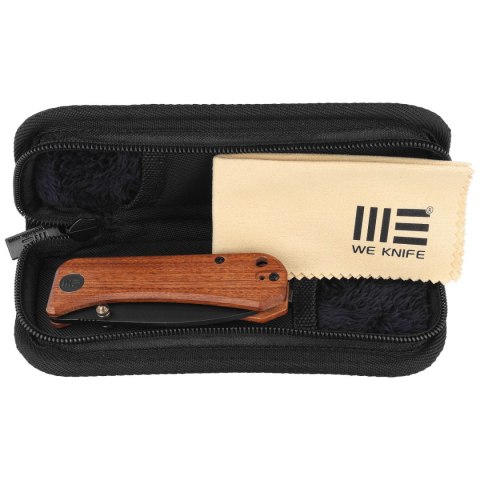 Nóż składany WE Knife Banter Cuibourtia Wood, Black Stonewashed CPM-S35VN by Ben Petersen (2004K) WE Knife